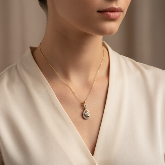 Forever Radiance Moissanite Diamond Necklace