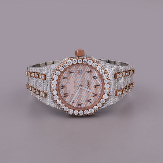 moissanite diamond watch