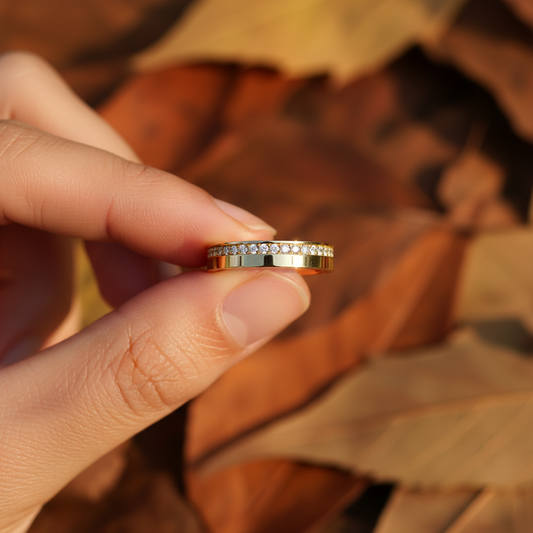 Golden Crest Lab Grown Diamond Eternity Band