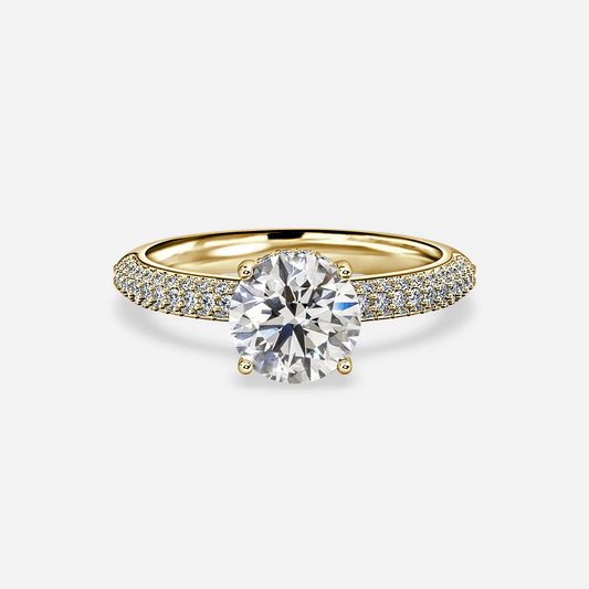 Olivia Yellow Gold Engagement Ring