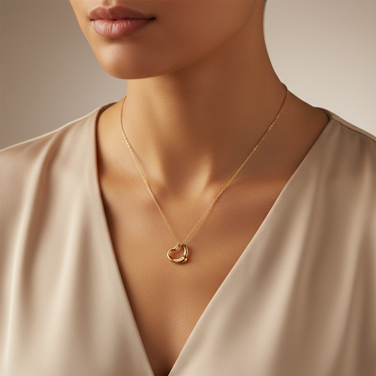 Imperial Love Lab Grown Diamond Heart Pendant Necklace