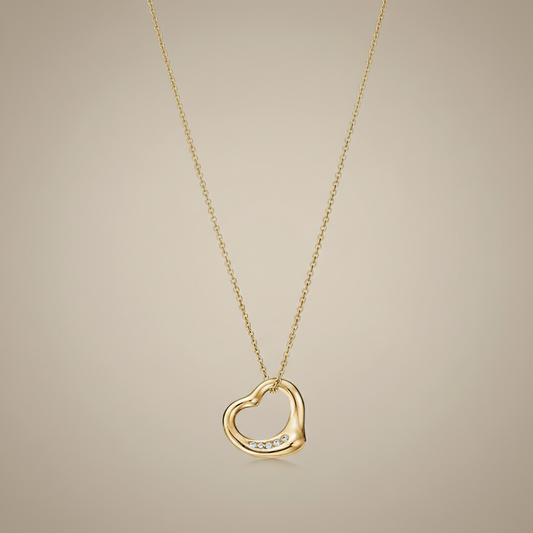 Imperial Love Lab Grown Diamond Heart Pendant Necklace