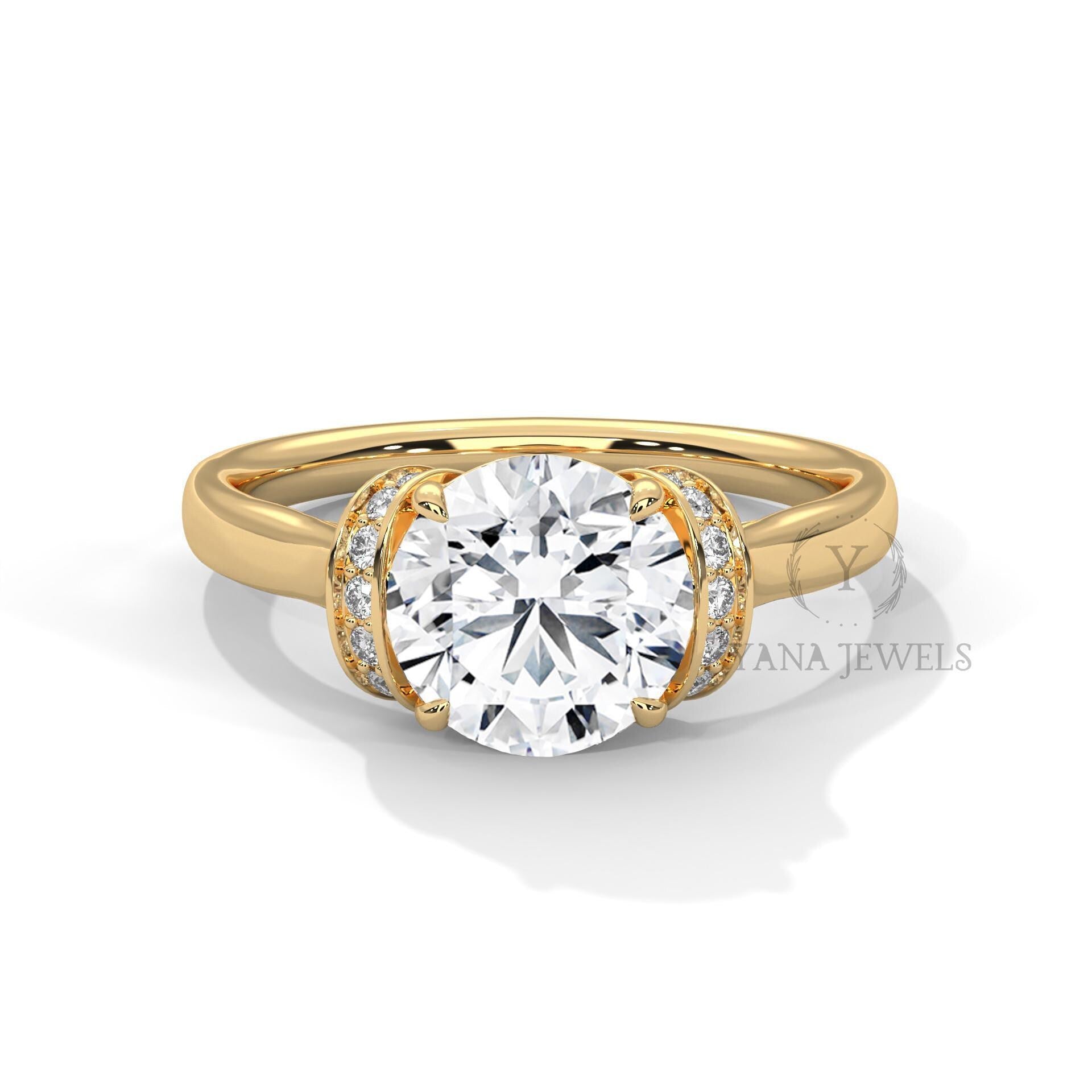 lab grown diamond ring