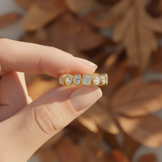 Imperial Mosaic Lab Grown Diamond Eternity Band