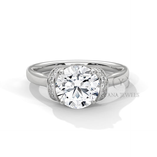 lab grown diamond ring