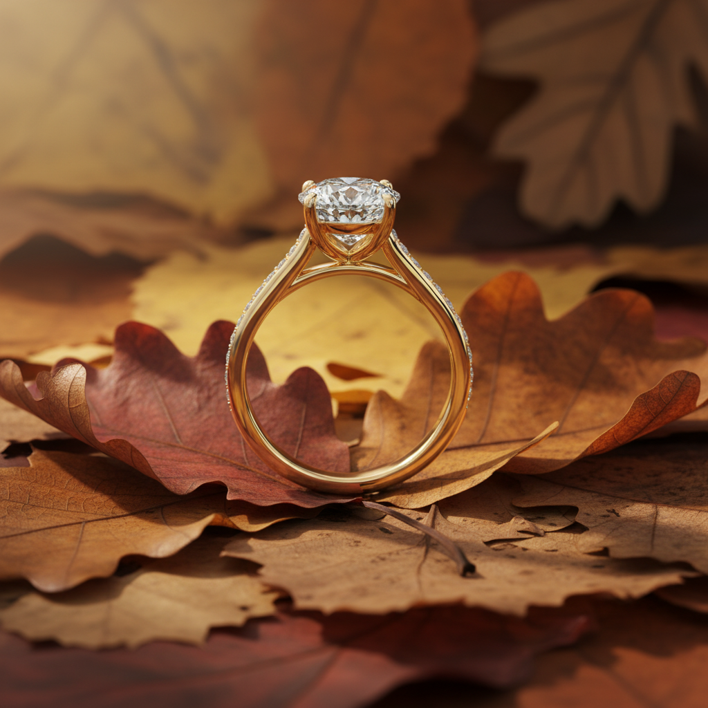 Cushion Cut Moissanite Diamond Halo Wedding Ring