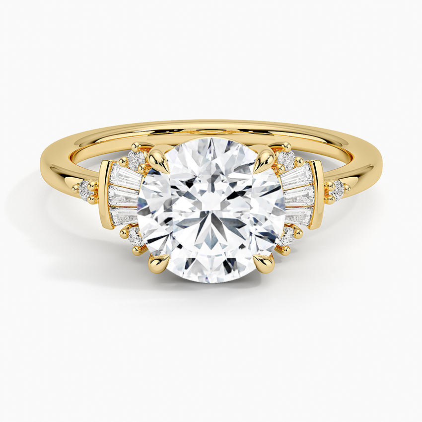 Daphne Art Deco Engagement Ring