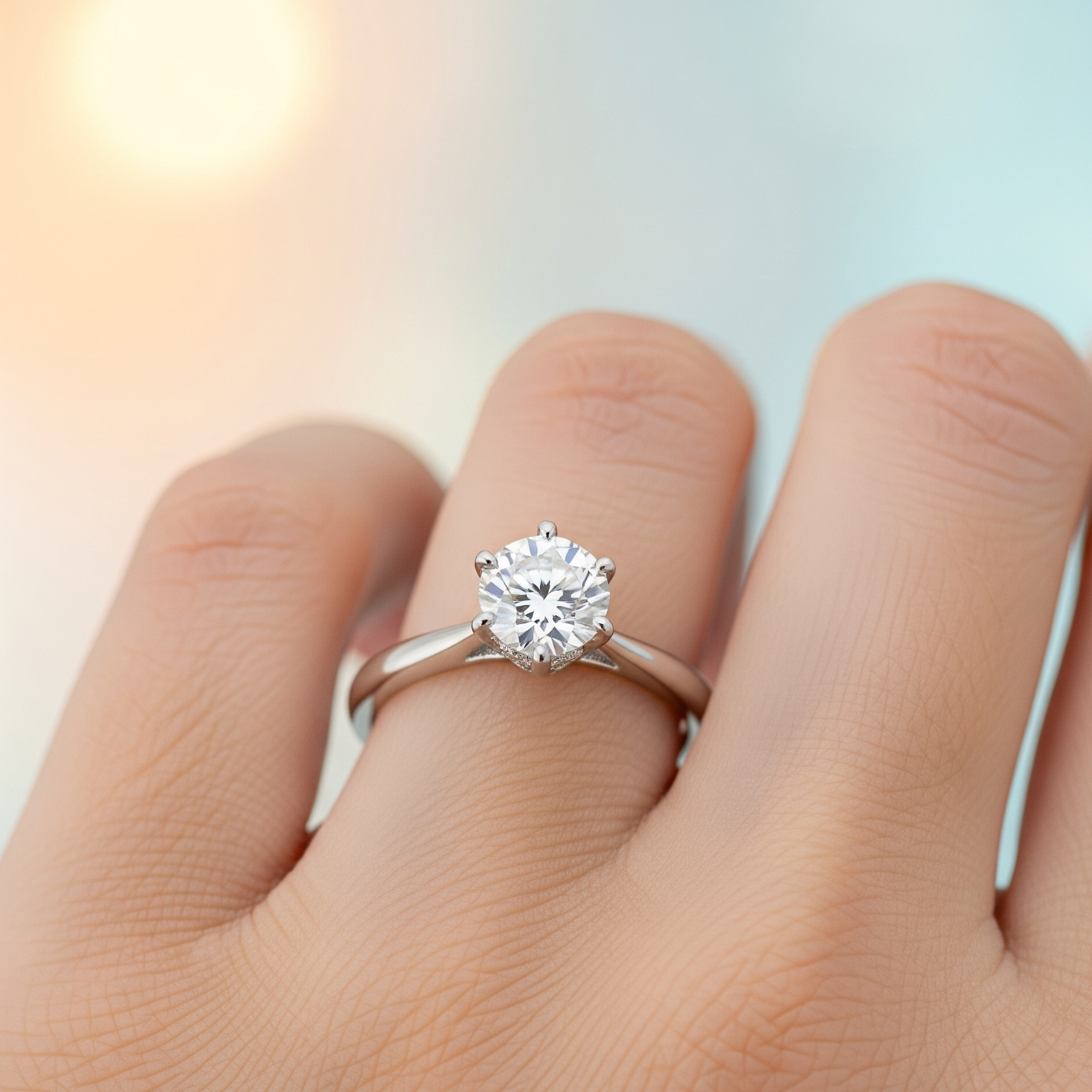Alternative  Diamond Ring