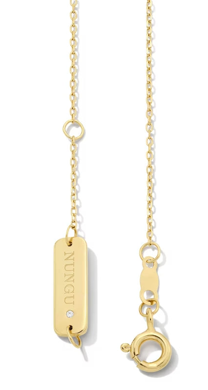 Marquise Diamond Flower Necklace in 18K Gold