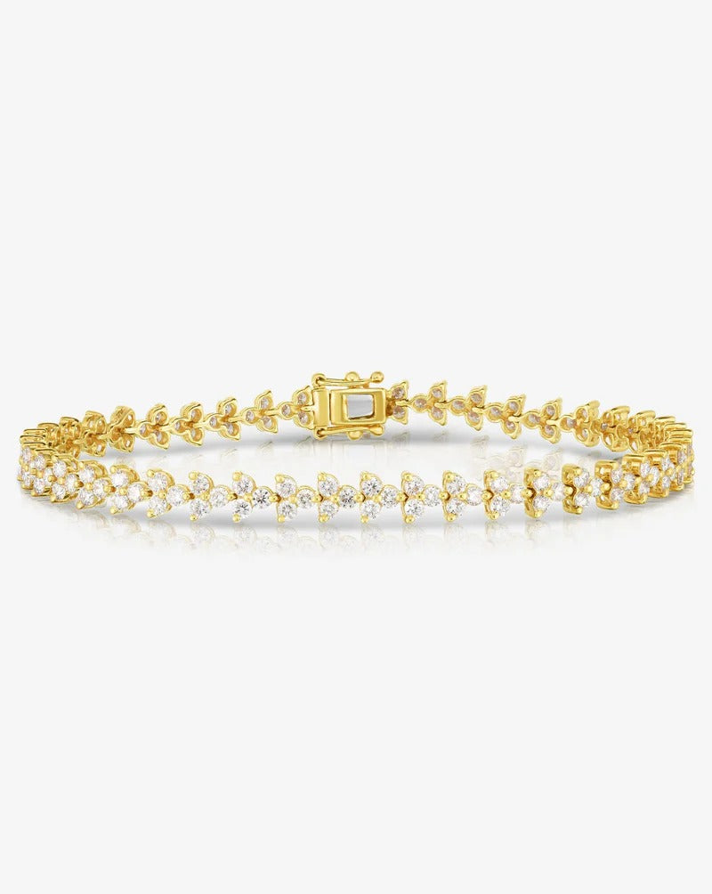 Diamond Trio Tennis Bracelet