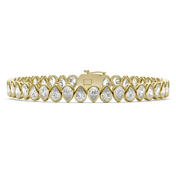 Couture Bezel Tennis Bracelet