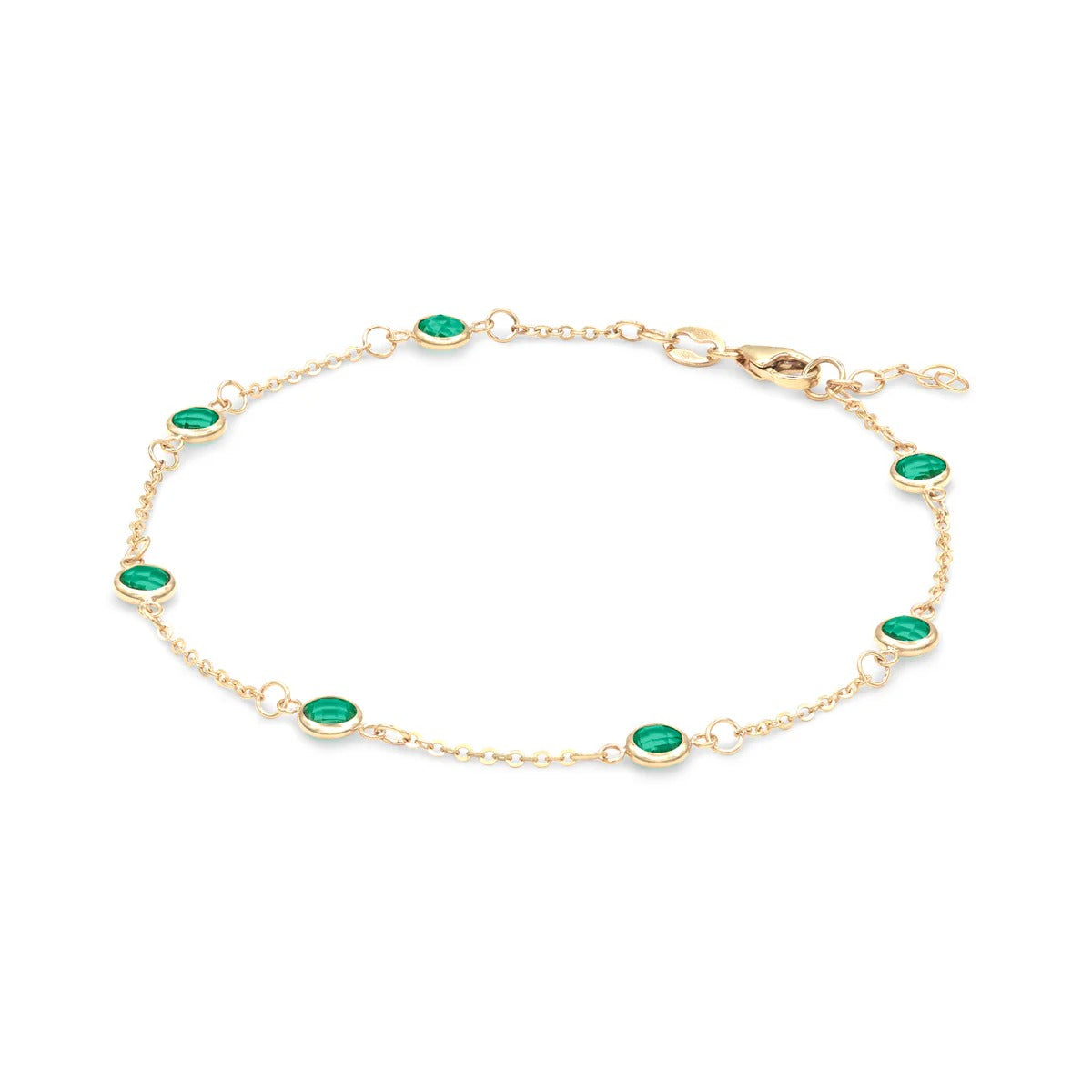 Bayberry 7 Emerald Lightweight Bracelet