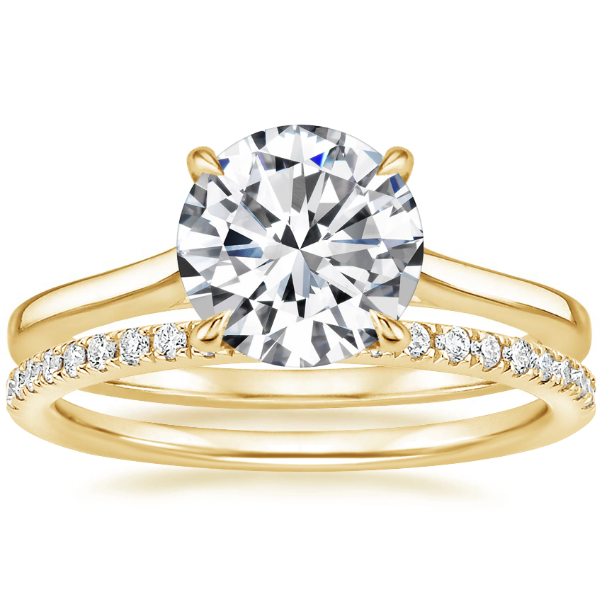 Provence Ring with Ballad Diamond Ring