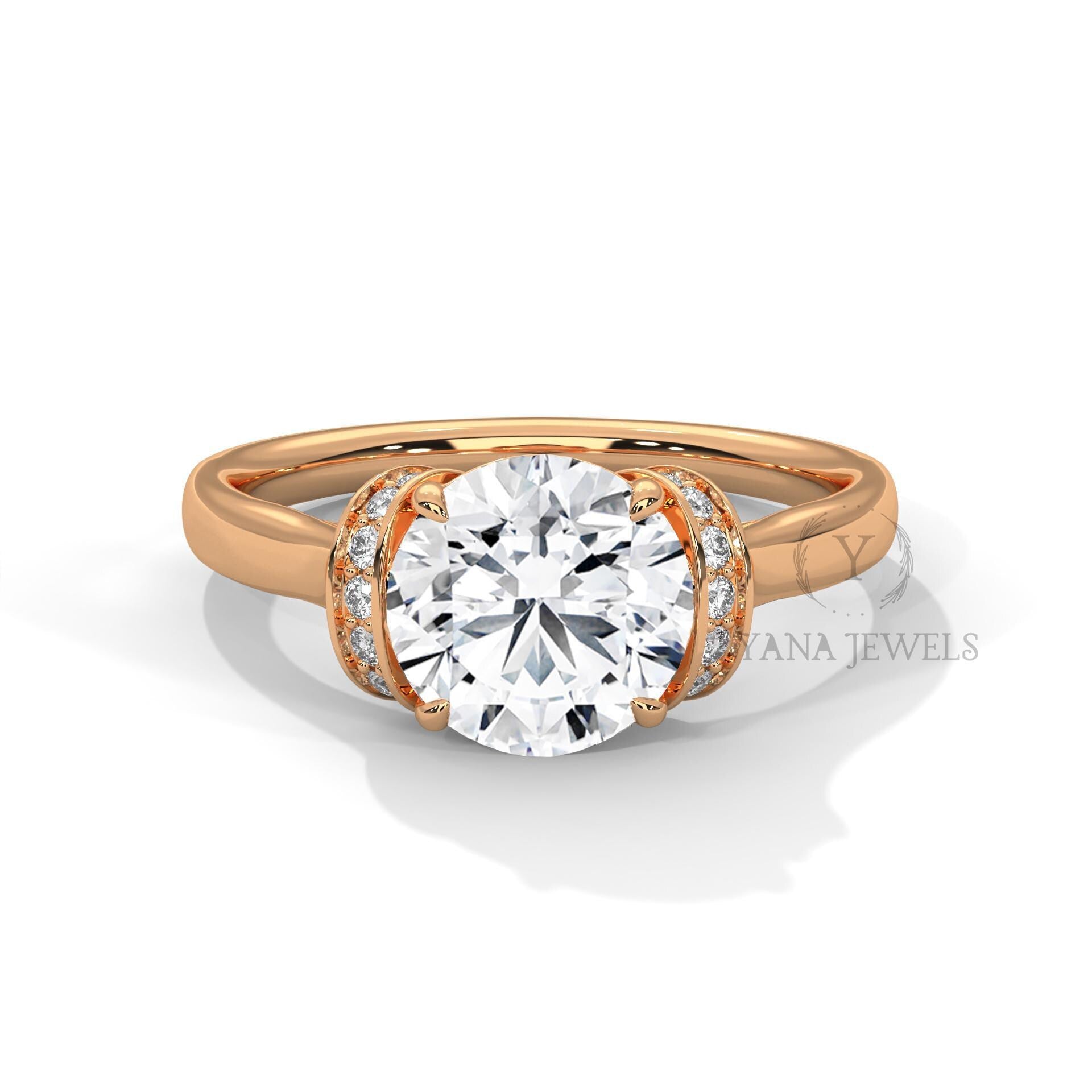 lab grown diamond ring