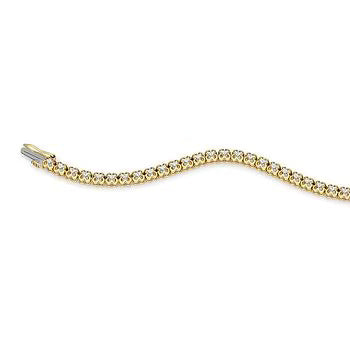 Glimmer Floret Diamond Tennis Bracelet